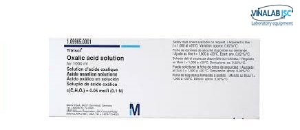 Ống chuẩn axit oxalic 0.1N, Merck-Đức