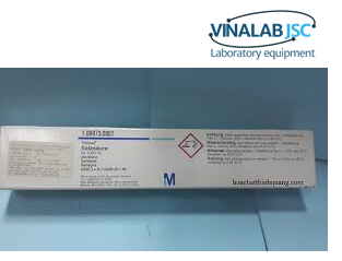 Ống chuẩn axit clohydric 0.1N, Merck-Đức