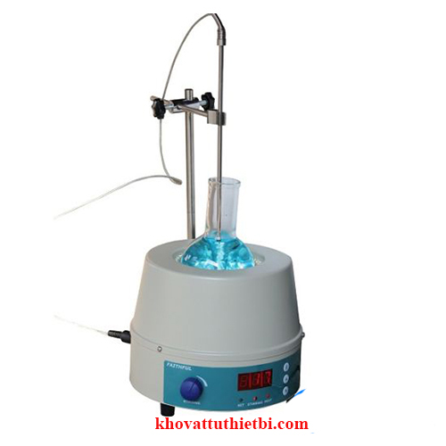 Bếp đun bình cầu hiện số có khuấy từ Faithful