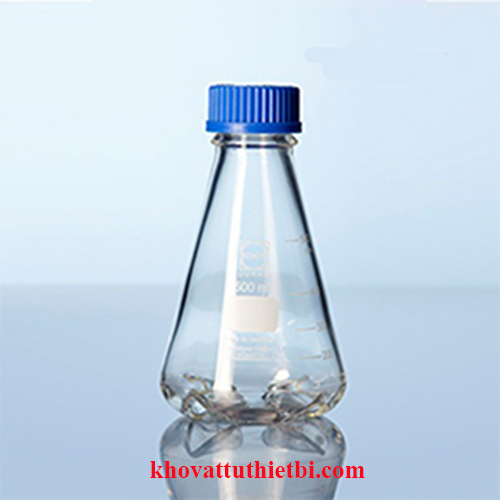 Bình tam giác nắp vặn có 4 khía ở đáy - Duran