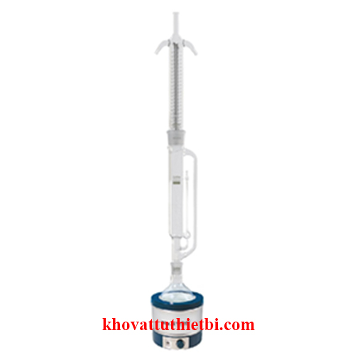 Bộ chiết Soxhlet 1 vị trí bếp bình cầu đáy tròn