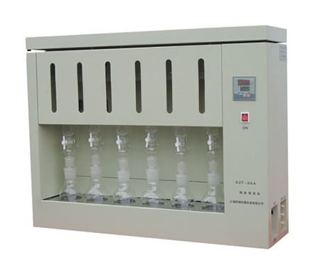 Bộ chiết béo bán tự động 06 ống SZF-06A