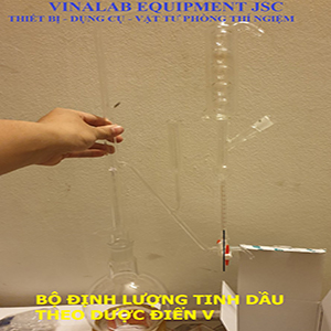 Bộ định lượng tinh dầu theo dược điển V hãng Gamalab - Đức