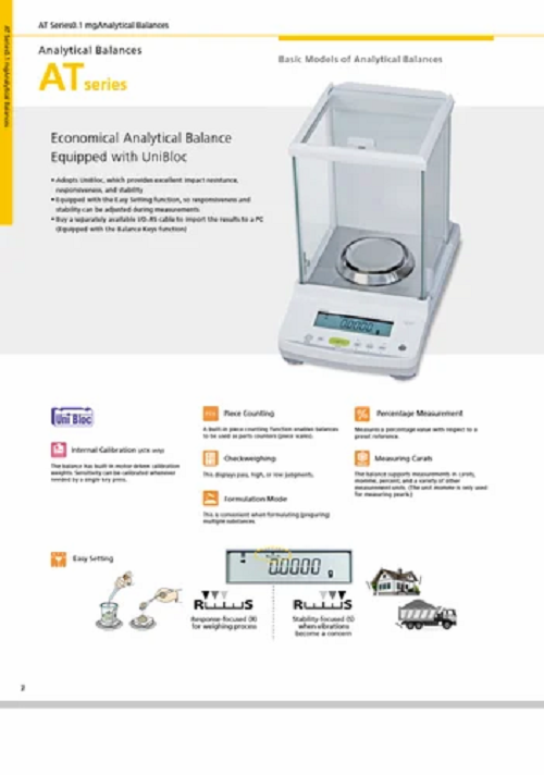 Cân phân tích điện tử 62g Shimadzu ATY-64R