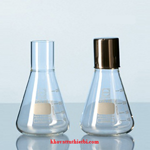 Chai cấy mô hình tam giác không vành nắp kim loại - Duran