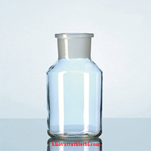 Chai cổ mài miệng rộng không nút thủy tinh soda-lime - Duran