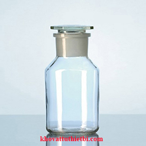 Chai cổ mài miệng rộng nắp thủy tinh đầu bằng thủy tinh soda-lime - Duran