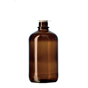 Chai nâu tròn cổ vặn nắp - Duran