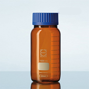 Chai trung tính nâu miệng rộng GLS 80 - Duran