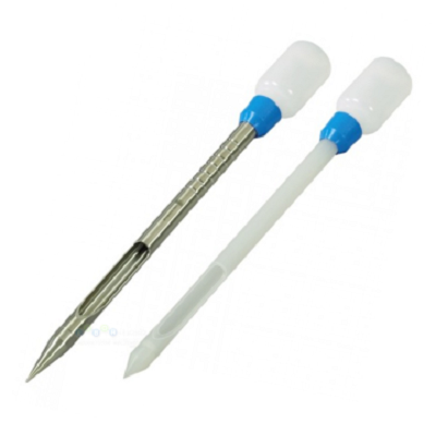 Dụng cụ lấy mẫu bột vào lọ bằng thép 50cm Burkle 5322-1300