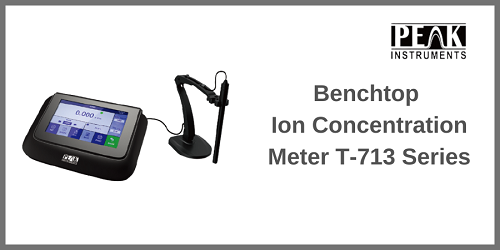 Máy đo nồng độ Ion Kali trong nước T-713K Peak Instruments