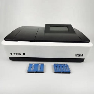 Máy quang phổ hai chùm tia màn hình cảm ứng UV-Vis Peak Instrument Inc T-9200