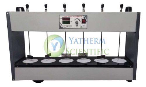 Máy khuấy jartest 4 vị trí Flocc-4 Yatherm Scientific / Ấn Độ