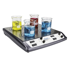 Máy khuấy từ 4 vị trí Wiggens WH-410D