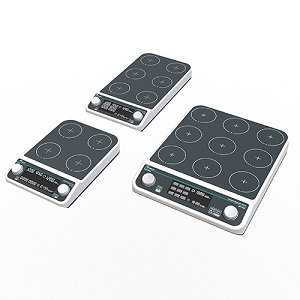 Máy khuấy từ gia nhiệt 4 vị trí 1200 vòng/phút Joan Lab MHS4Pro