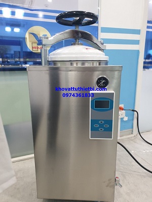 Nồi hấp tiệt trùng tự động hiển thị số 100 Lít Jibimed LS-100HD