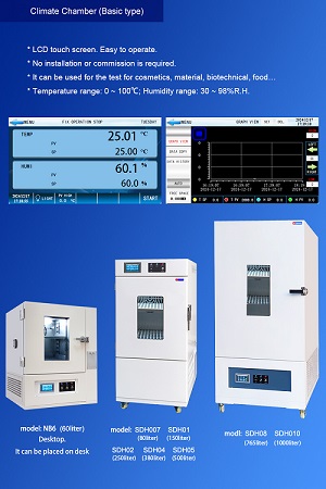 Tủ vi khí hậu, tủ môi trường 60 lít NB6