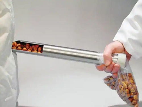 Dụng cụ lấy mẫu hạt bằng thép dài 40cm Burkle 5382-0040