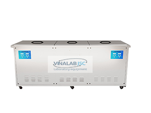 Bể rửa siêu âm 3 bồn Skymen 77 Lít VS-3048GH