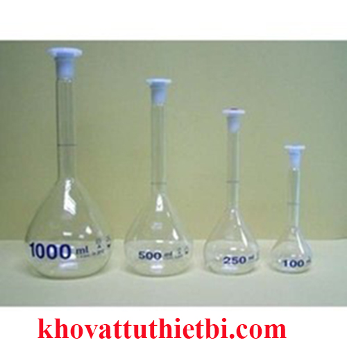 Bình định mức thuỷ tinh 200ml Gamalab - Đức