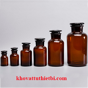 Chai nâu miệng rộng