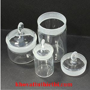 Chén cân thủy tinh