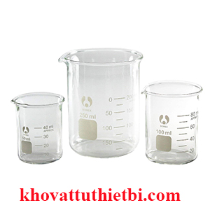 Cốc thủy tinh thí nghiệm