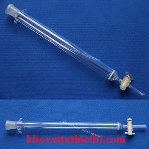 Cột sắc ký thủy tinh có màng xốp