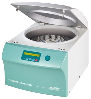 Máy ly tâm đa năng 16,000 vòng/phút Hettich Universal 320