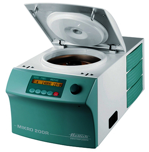 Máy ly tâm lạnh Hettich Mikro 200R