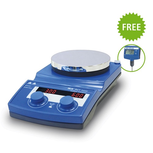 Máy khuấy từ gia nhiệt IKA RCT basic IKAMAG® safety control