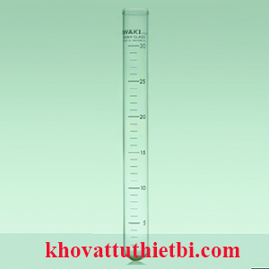 Ống nghiệm thủy tinh có vạch