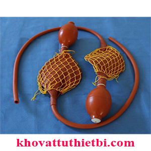 Quả bóp cao su kép