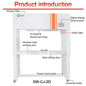 Tủ cấy vi sinh đôi (dòng 2 người thao tác) SW-CJ-2D Sugold