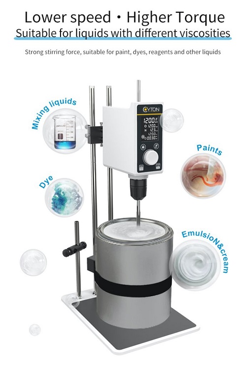 Máy khuấy đũa JOANLAB OS-50Pro 50 lít, 2.000 vòng/phút